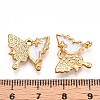 Ion Plating(IP) 304 Stainless Steel Enamel Rhinestone Pendants STAS-T064-59-3