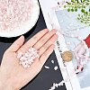 ARRICRAFT Natural Rose Quartz Chip Beads Strands G-AR0002-78-3