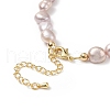 Natural Pearl Beaded Necklaces for Women NJEW-JN04107-02-6