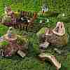 Gorgecraft Succulent Micro Landscape Dollhouse Ornaments DJEW-GF0001-55-4