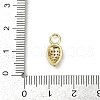 Brass Micro Pave Cubic Zirconia Pendants KK-M322-48G-02-3