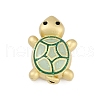 Rack Plating Alloy Enamel Beads PALLOY-P309-03G-01-1
