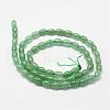 Natural Green Aventurine Beads Strands G-N0175-01A-4x6mm-2