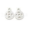 925 Sterling Silver Hollow Charms STER-C007-01A-S-1
