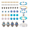 Fashewelry DIY Evil Eye Bracelet Making Kit DIY-FW0001-33-3
