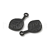 304 Stainless Steel Pendants STAS-Q362-08A-B-2