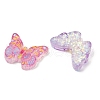 Transparent Resin Enamel Cabochons CRES-D308-04-3