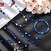 ARRICRAFT Natural Striped Agate/Banded Agate Beads Strands G-AR0001-44-4