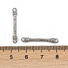 304 Stainless Steel Connector Charms STAS-F317-09P-3