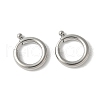 316 Surgical Stainless Steel Spring Gate Rings STAS-H234-06P-04-1