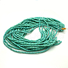 Synthetical Turquoise Beads Strands TURQ-GSR4mm129-3