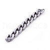 Handmade Plastic Curb Chains AJEW-JB00525-01-3