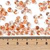 6/0 Spray Paint Glass Seed Beads X1-SEED-H003-11C-4