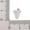 Non-Tarnish 201 Stainless Steel Charms STAS-U016-01P-V-3