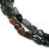 Natural Indian Agate Beads Strands G-Q060-D08-02-4