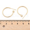Brass Stud Earrings EJEW-L245-001LG-5