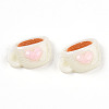 Opaque Resin Cabochons CRES-T025-03A-1