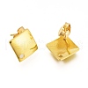 201 Stainless Steel Stud Earring Findings STAS-L232-110G-2