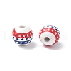Wood European Beads WOOD-I014-01C-1