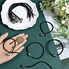SUNNYCLUE 20pcs Braided PU Leather Cord Bracelet Making MAK-SC0001-30B-3