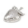 Brass Micro Pave Cubic Zirconia Pendants KK-R224-10P-2