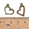 Tibetan Style Alloy Pendants TIBEP-MSMC012-1AB-NF-4