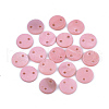 Spray Paint Freshwater Shell Links connectors X-SHEL-S276-27G-1
