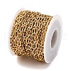 304 Stainless Steel Rectangle Link Chains STAS-P386-06B-G-3