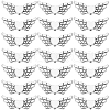 SUNNYCLUE 120Pcs Tibetan Style Alloy Angeltee Beads FIND-SC0009-36-1