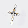 304 Stainless Steel Big Pendants STAS-I002-M01-2