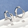 Brass Hoop Earrings EJEW-D320-12P-1