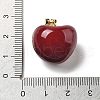 Brass Enamel Pendants KK-L288-49C-3