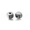 Spray Painted Wooden Beads WOOD-P021-01A-M-3