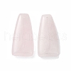 Natural Rose Quartz Pendants G-E596-01D-1