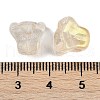 Transparent Spray Paint Glass Beads GLAA-H035-03C-3