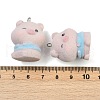Flocky Resin Pendants FIND-A052-02-3