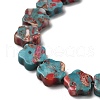 Synthetic Imperial Jasper Beads Strands G-Q050-B01-01-3