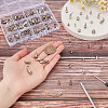 WADORN 120Pcs 12 Styles Alloy Rivets Sets FIND-WR0011-56P-4