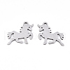 Non-Tarnish 201 Stainless Steel Pendants STAS-S081-052-2