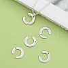 Tarnish Resistant 304 Stainless Steel Letter Charms STAS-O072-C-5