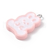 Opaque Resin Pendants RESI-D064-03P-06-2