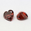 Cubic Zirconia Pointed Back Cabochons ZIRC-M005-10mm-3