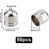 Unicraftale 304 Stainless Steel Cord Ends STAS-UN0016-16A-P-2