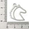 Non-Tarnish 304 Stainless Steel Pendants STAS-B056-13P-01-3