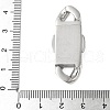 316 Surgical Stainless Steel Bayonet Clasps STAS-H234-09P-3