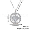 Exquisite Hollow Heart Brass Micro Pave Clear Cubic Zirconia Heart Pendant Necklaces HU9650-2-1