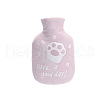 Cat Paw Print Rubber Hot Water Bottles COHT-PW0001-48A-1