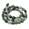 Natural Green Rutilated Quartz Beads Strands G-O-186-B-12-3