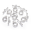 Alloy Ring Toggle Clasps PALLOY-J154-54AS-1