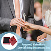 Square Cardboard Paper Ring Gift Storage Boxes CON-TAC0001-17G-8
